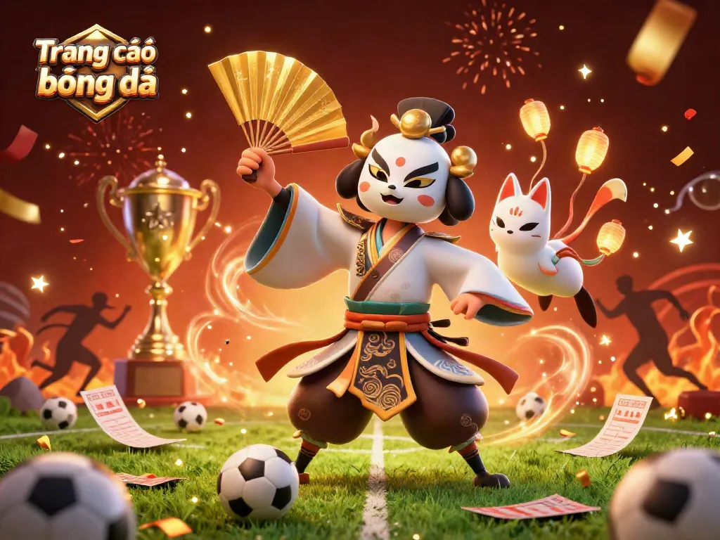 Bet on Trang cá độ bóng đá with dynamic soccer fields, vibrant betting slips, and eye-catching visual effects.