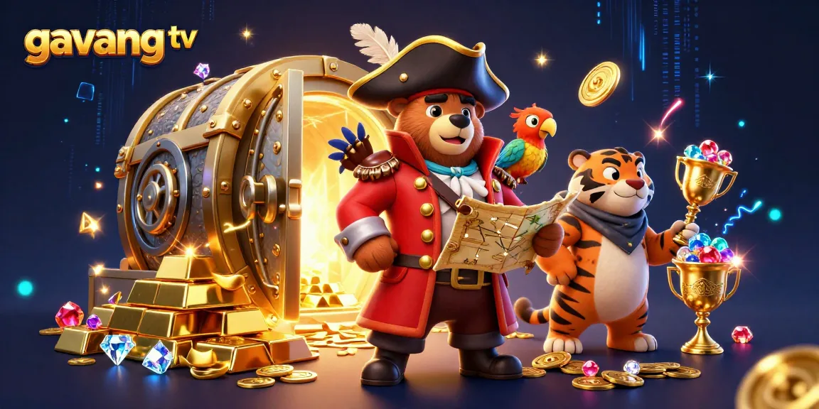 Experience thrilling betting action on gavang tv with pirate-themed casino adventure in dynamic 3D.