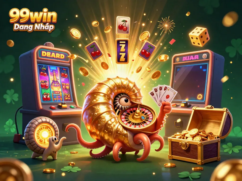 Win big with 99win Đăng Nhập in a vibrant, electrifying casino ambiance.